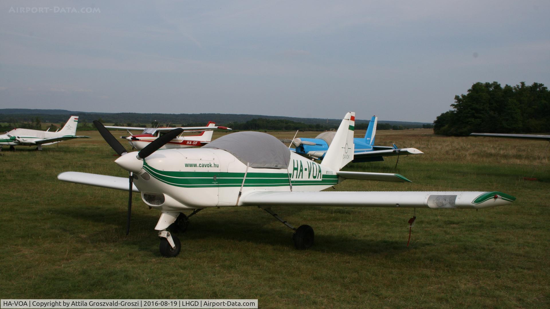 HA-VOA, 2007 Aero AT-3 R100 C/N AT3-022, Gödöllö Airport – LHGD – CAVOK BASE Airport, Hungary