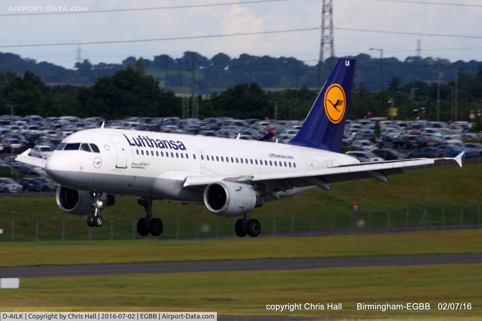 D-AILK, 1997 Airbus A319-114 C/N 679, Lufthansa