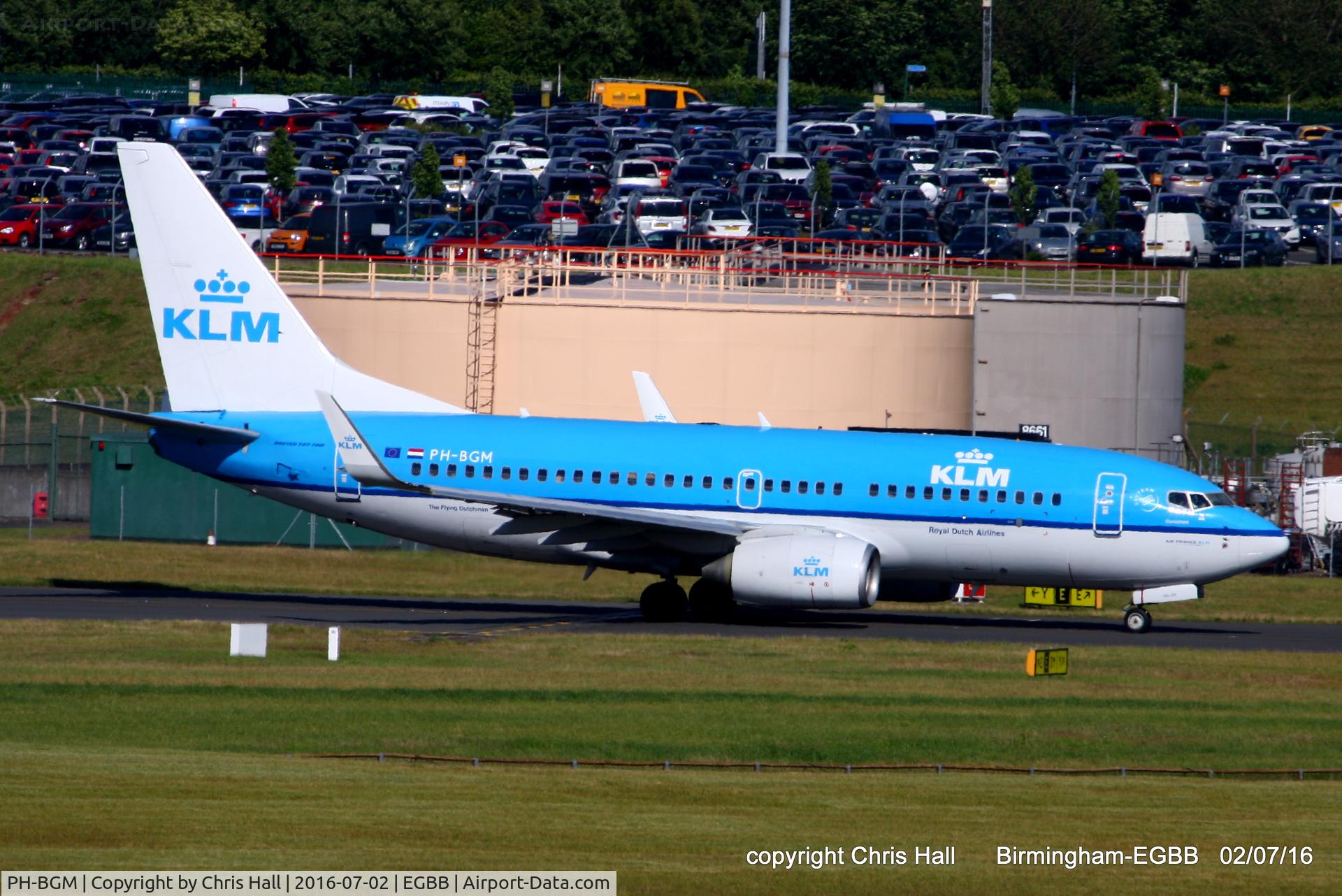 PH-BGM, 2011 Boeing 737-7K2 C/N 39255, KLM Royal Dutch Airlines