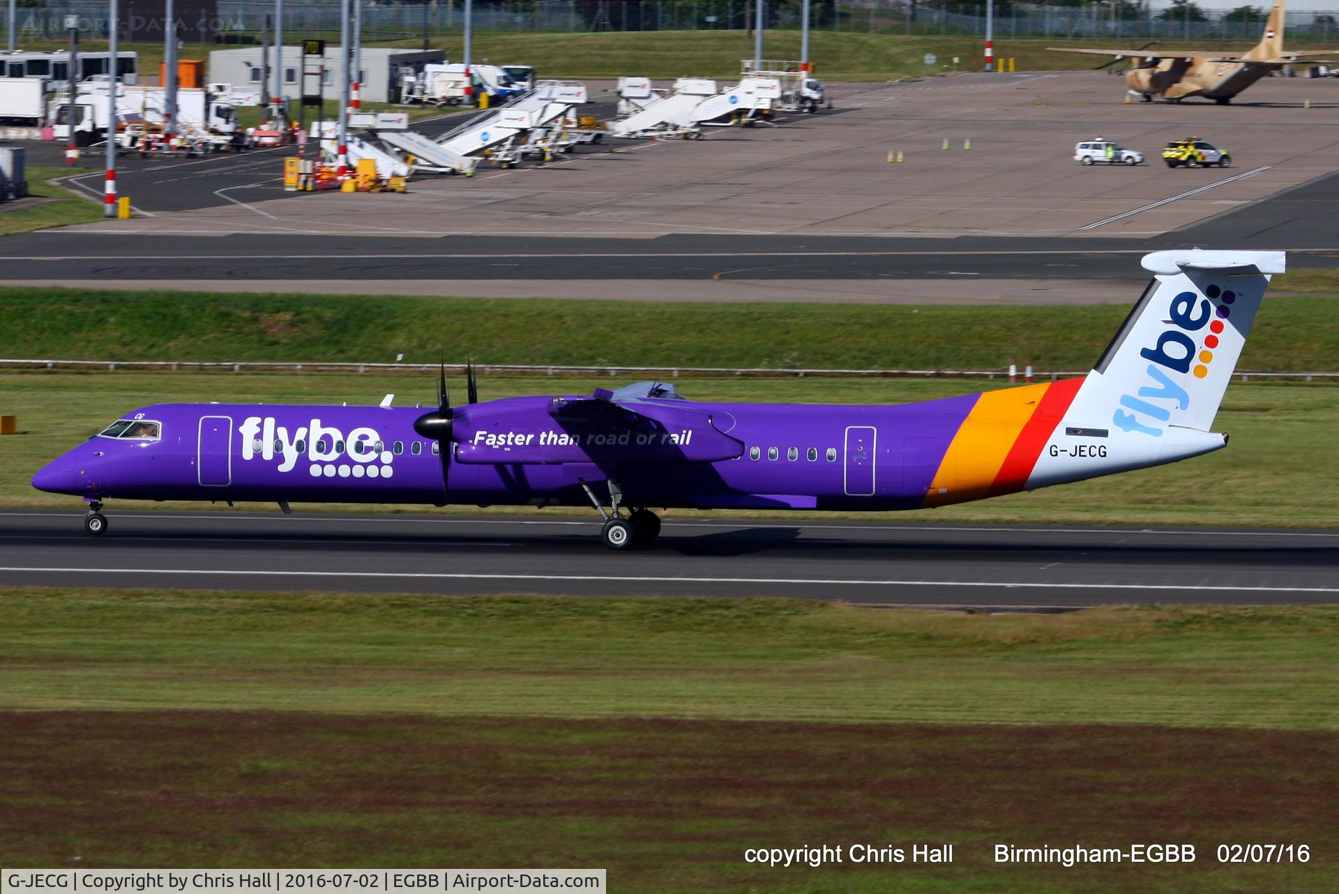 G-JECG, 2004 De Havilland Canada DHC-8-402Q Dash 8 C/N 4098, flybe
