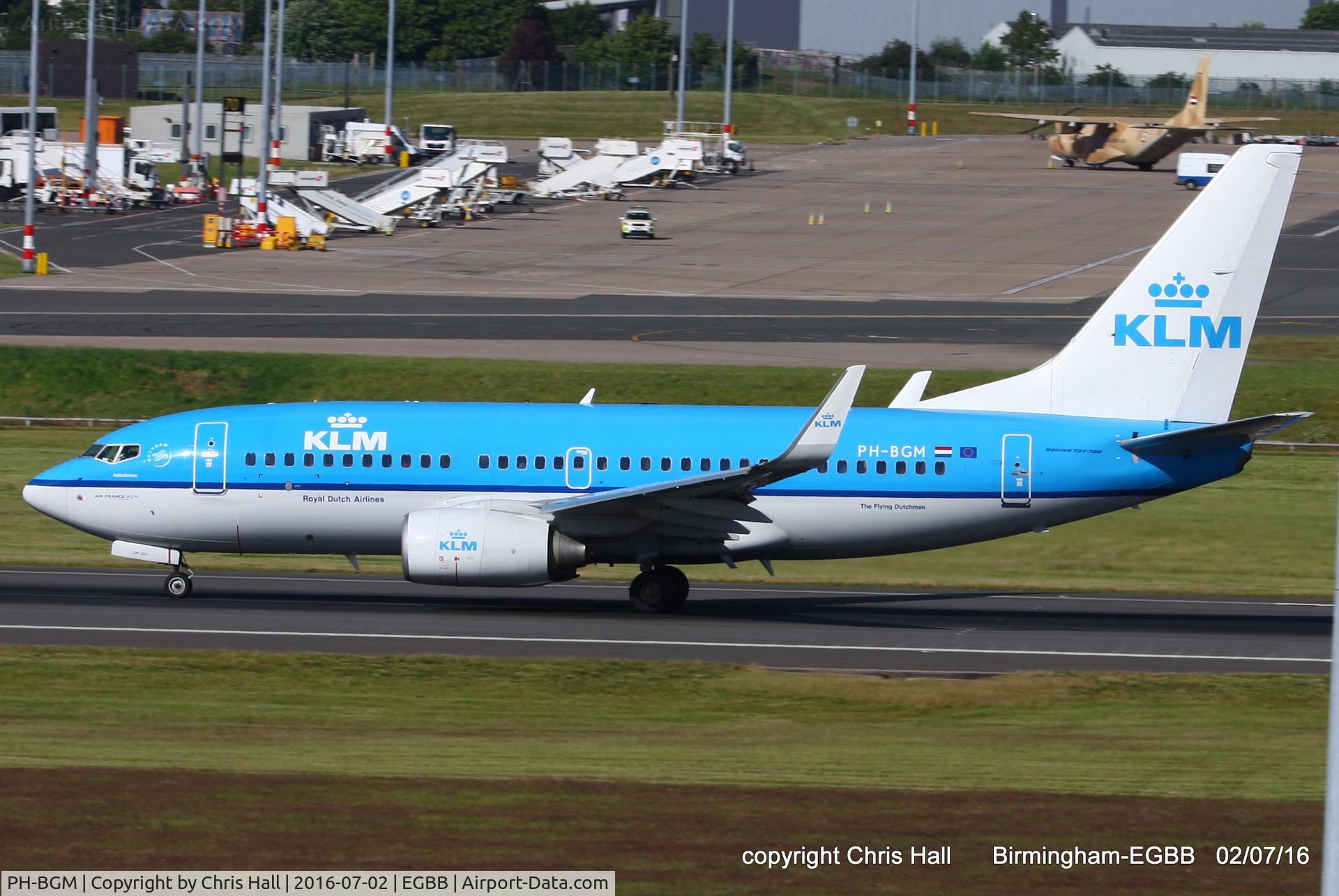 PH-BGM, 2011 Boeing 737-7K2 C/N 39255, KLM Royal Dutch Airlines