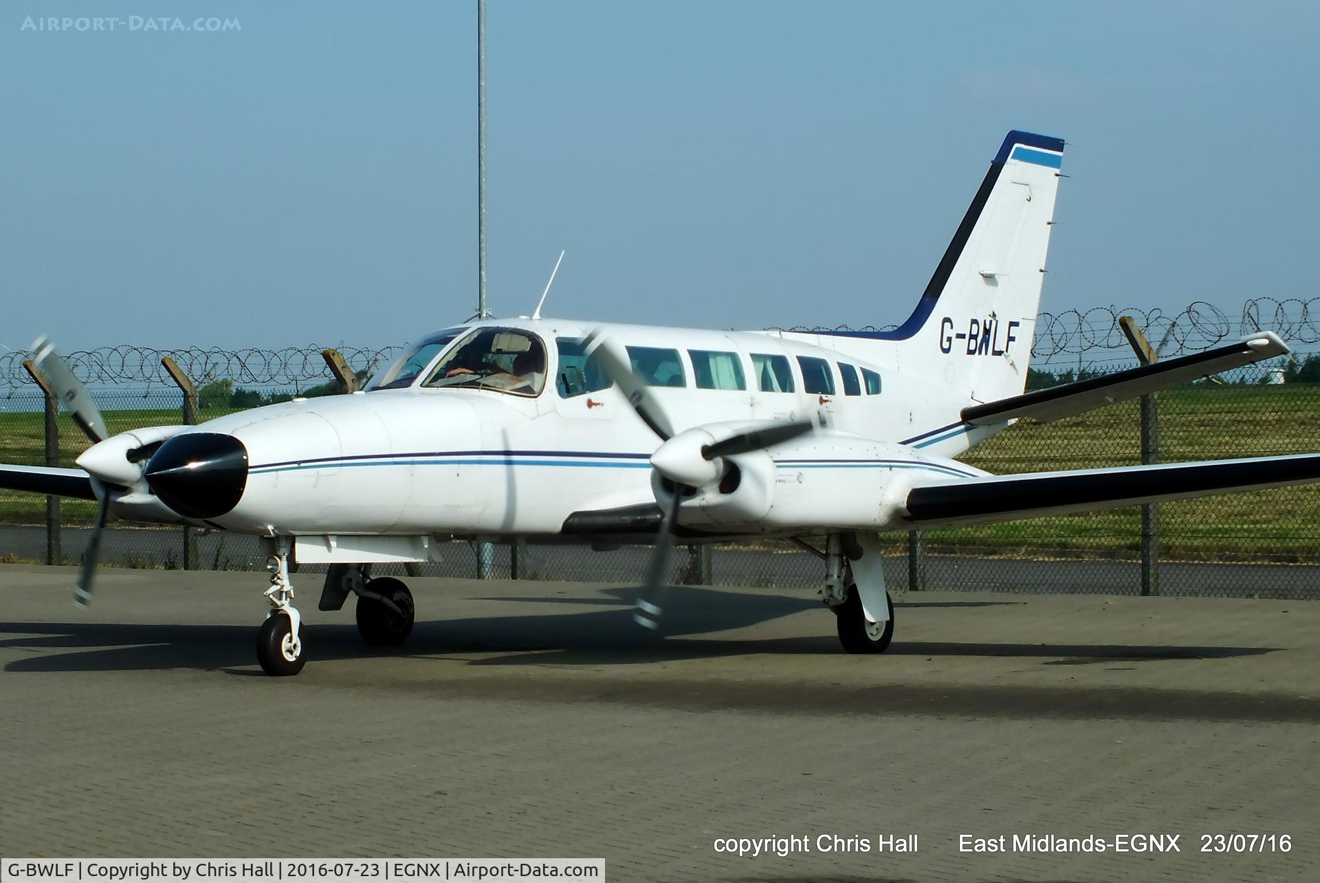 G-BWLF, 1979 Cessna 404 Titan C/N 404-0414, Reconnaissance Ventures Ltd
