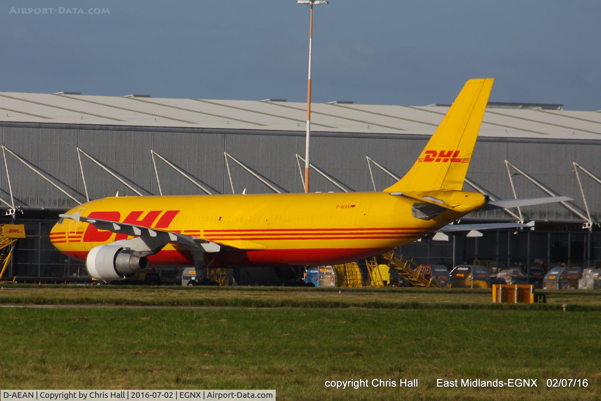 D-AEAN, 1993 Airbus A300B4-622R(F) C/N 703, DHL