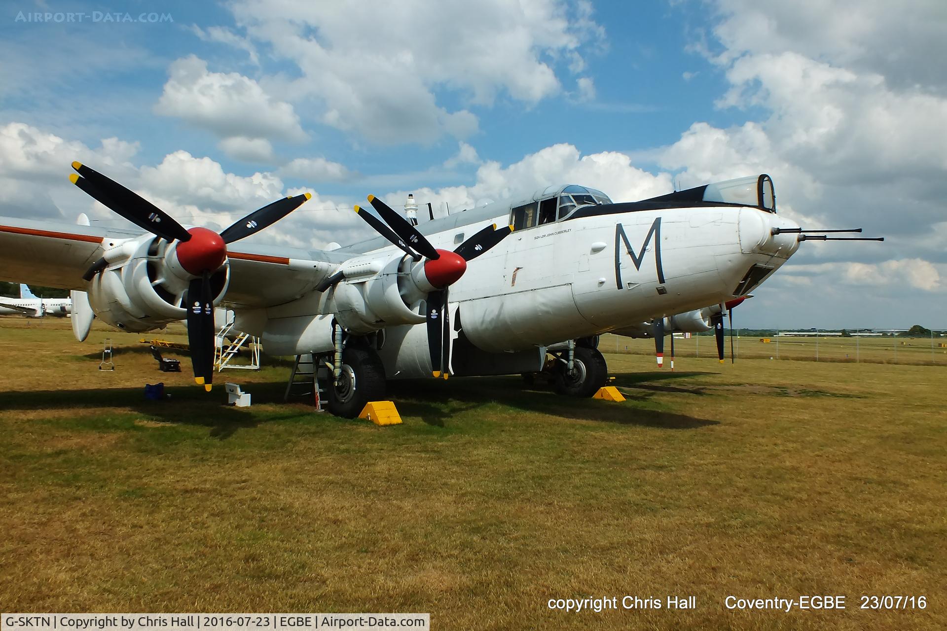 G-SKTN, 1954 Avro 696 Shackleton AEW.2 C/N Not found WR963, being restored to flying condition by The 'Friends of WR963'