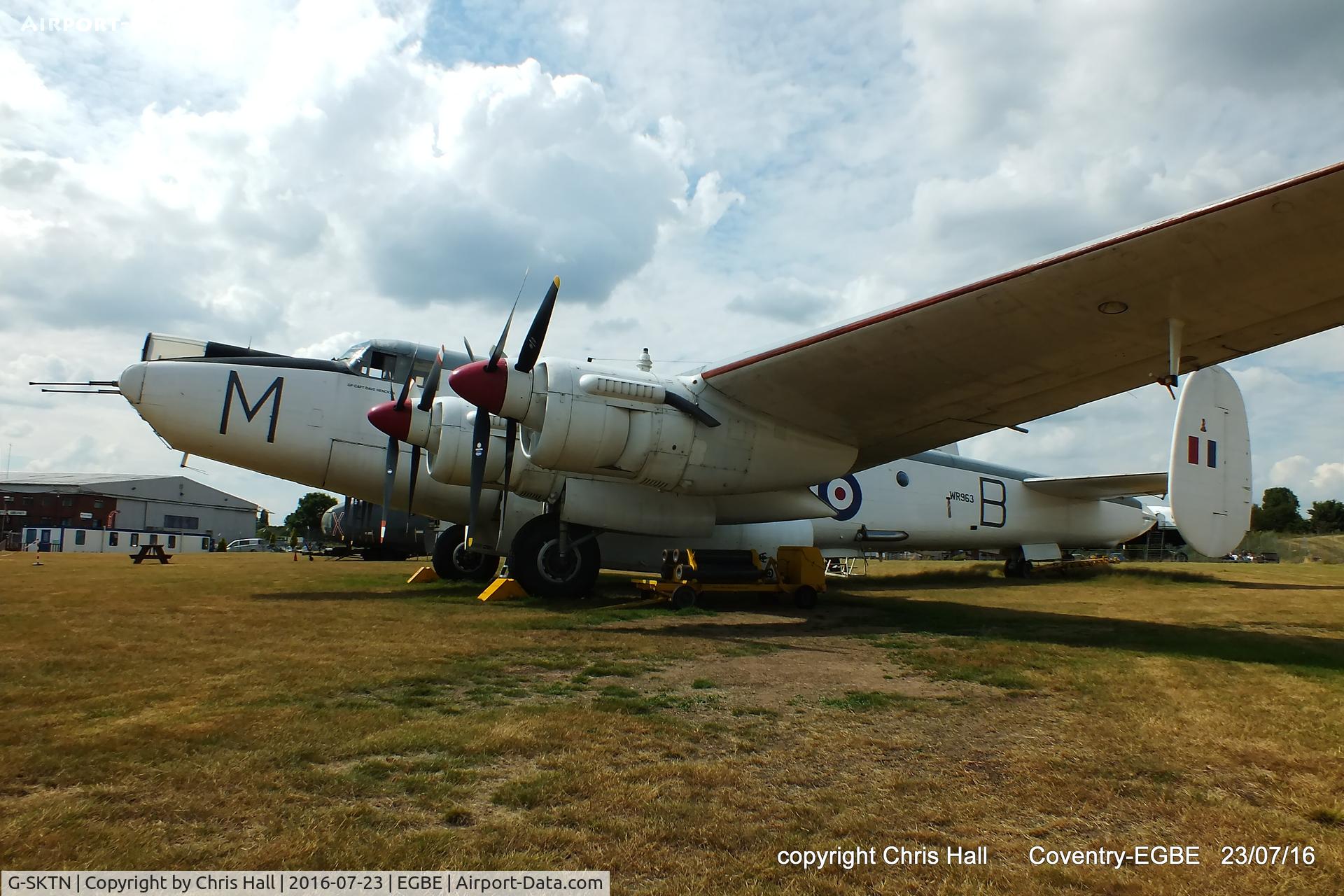 G-SKTN, 1954 Avro 696 Shackleton AEW.2 C/N Not found WR963, being restored to flying condition by The 'Friends of WR963'