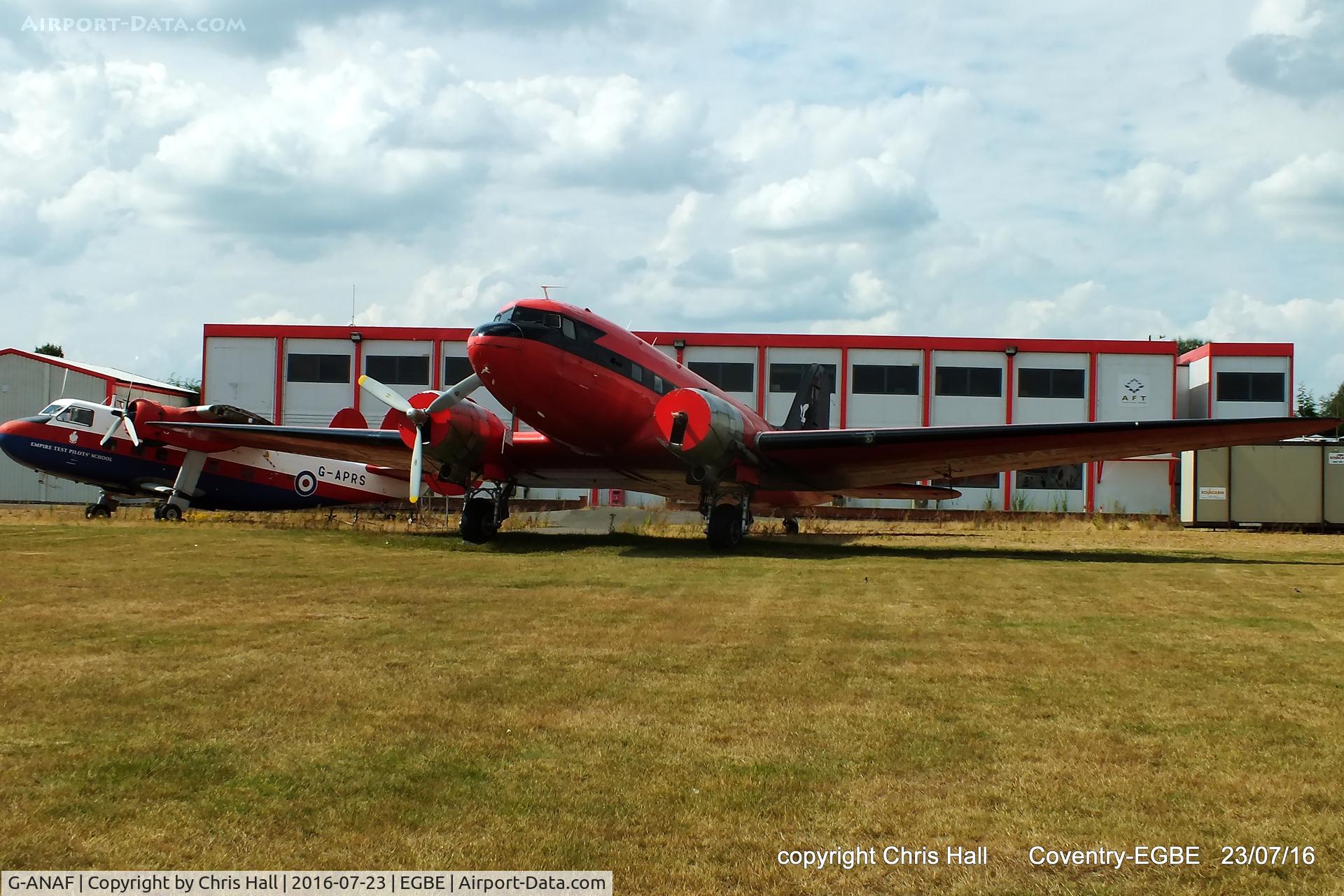 G-ANAF, 1944 Douglas DC-3C-R-1830-90C (C-47B) C/N 33436, Air Atlantique