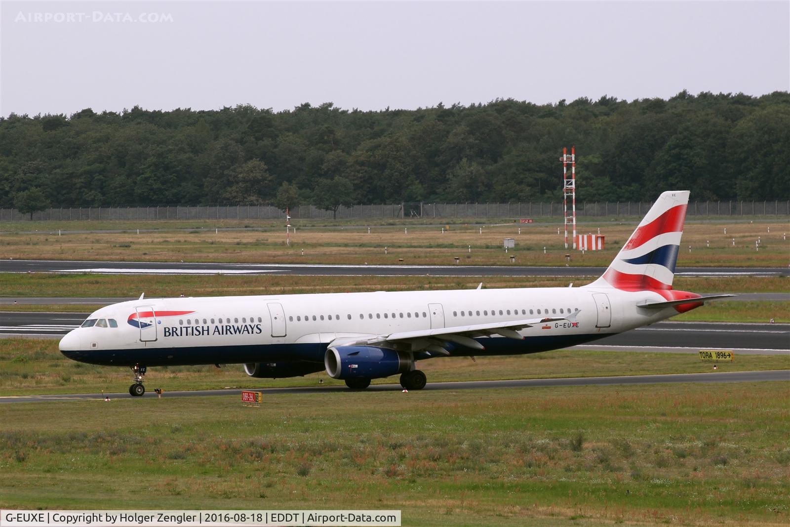 G-EUXE, 2004 Airbus A321-231 C/N 2323, Arrival from LHR....