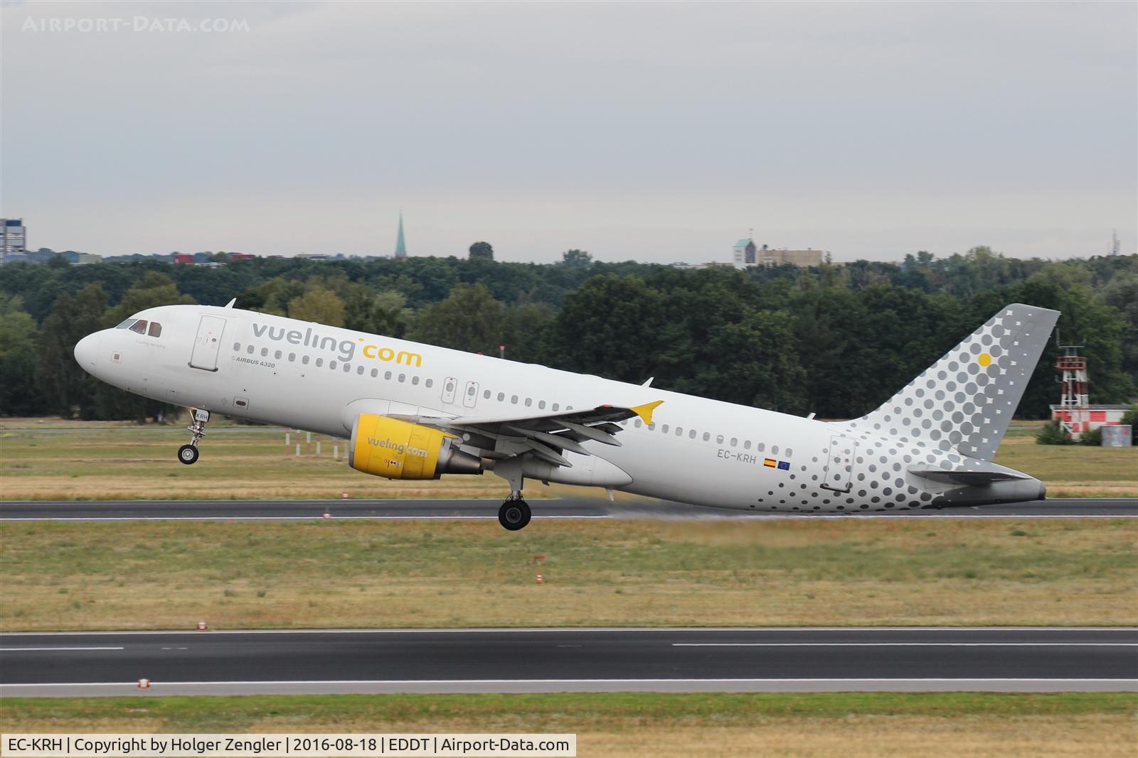 EC-KRH, 2008 Airbus A320-214 C/N 3529, Destination is BCN....