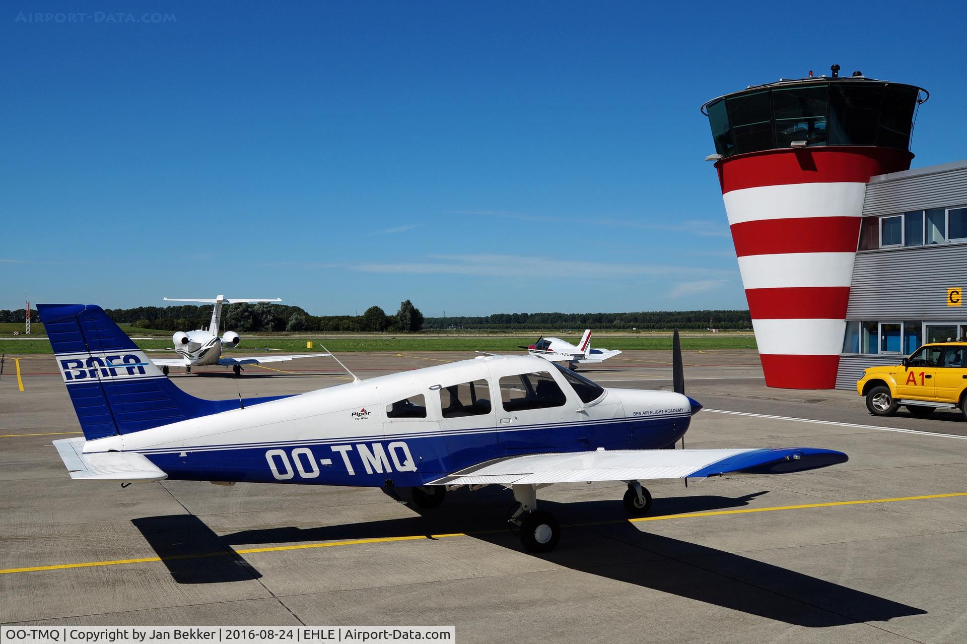 OO-TMQ, 2008 Piper PA-28-161 C/N 2842312, Lelystad Airport for a short visit