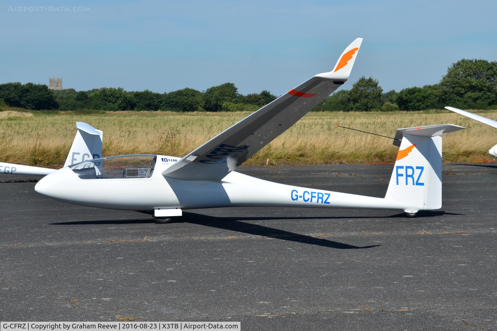 G-CFRZ, Schempp-Hirth HS-4 Standard Cirrus C/N 348G, Parked at Tibenham.