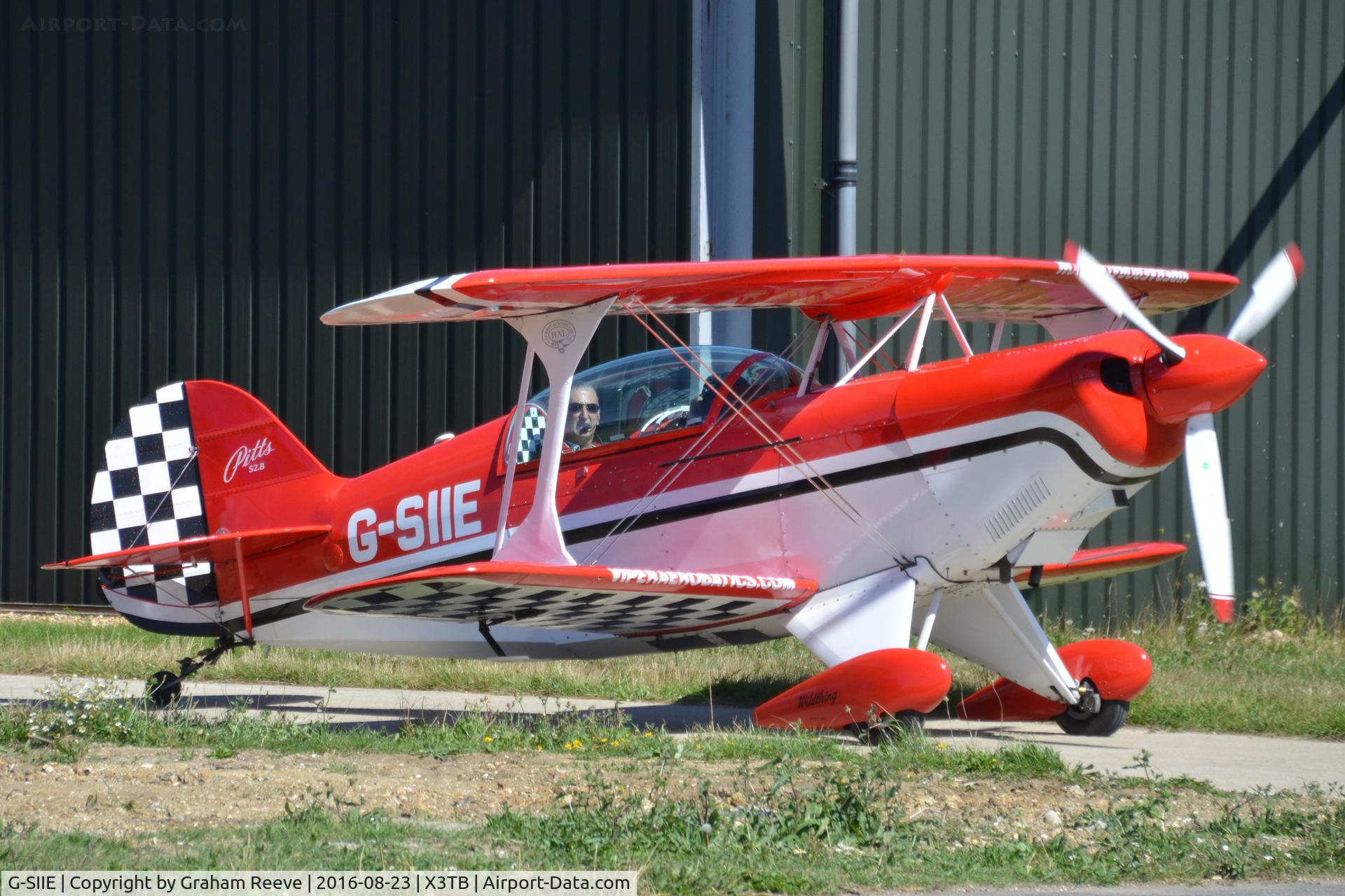 G-SIIE, 1984 Christen Pitts S-2B Special C/N 5057, Seen at Tibenham.