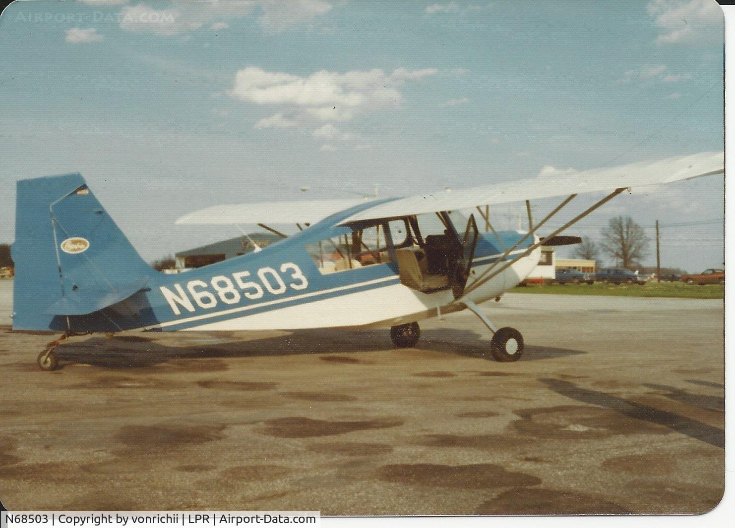 N68503, 1972 Bellanca 7ECA Citabria C/N 862-72, On the ramp