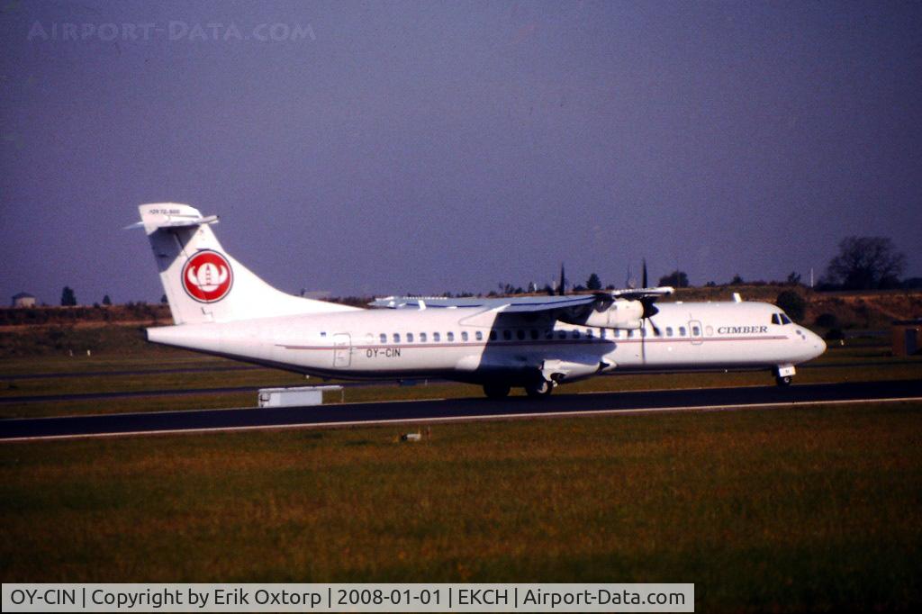 OY-CIN, 1999 ATR 72-212A C/N 568, OY-CIN in CPH AUG99