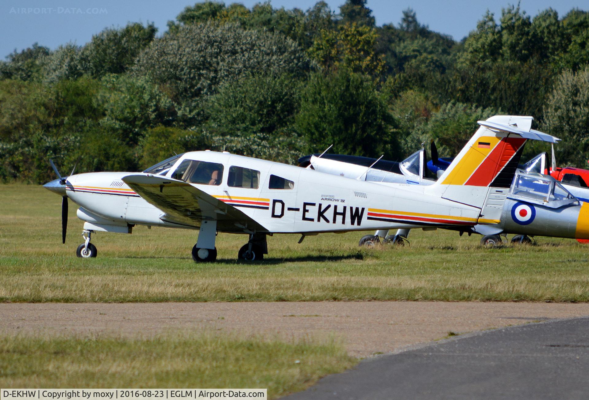 D-EKHW, 1980 Piper PA-28RT-201T Turbo Arrow IV Arrow IV C/N 28R-8031094, Piper Turbo Arrow IV at White Waltham.