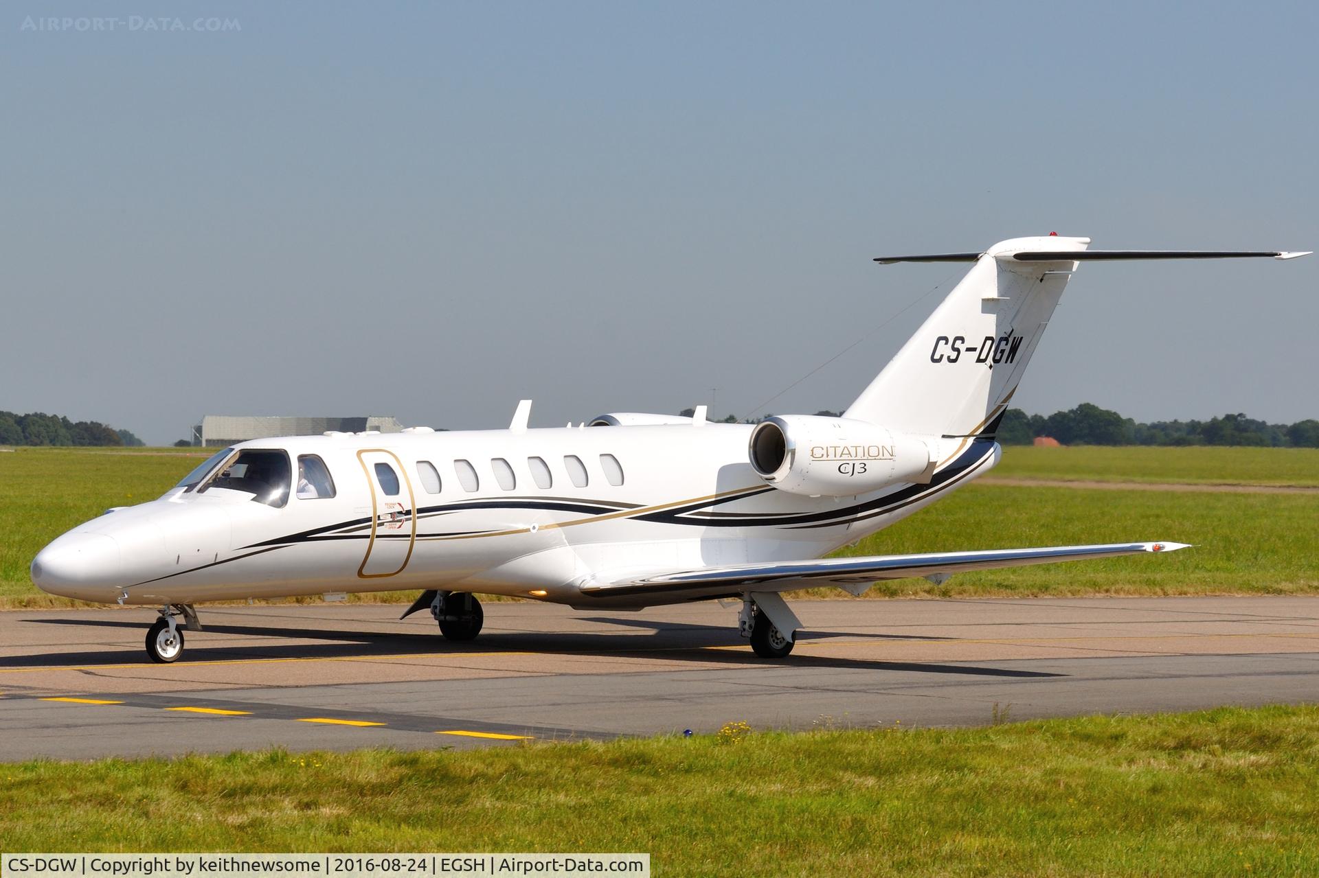 CS-DGW, 2008 Cessna 525B CitationJet CJ3 C/N 525B-0235, Nice Visitor.
