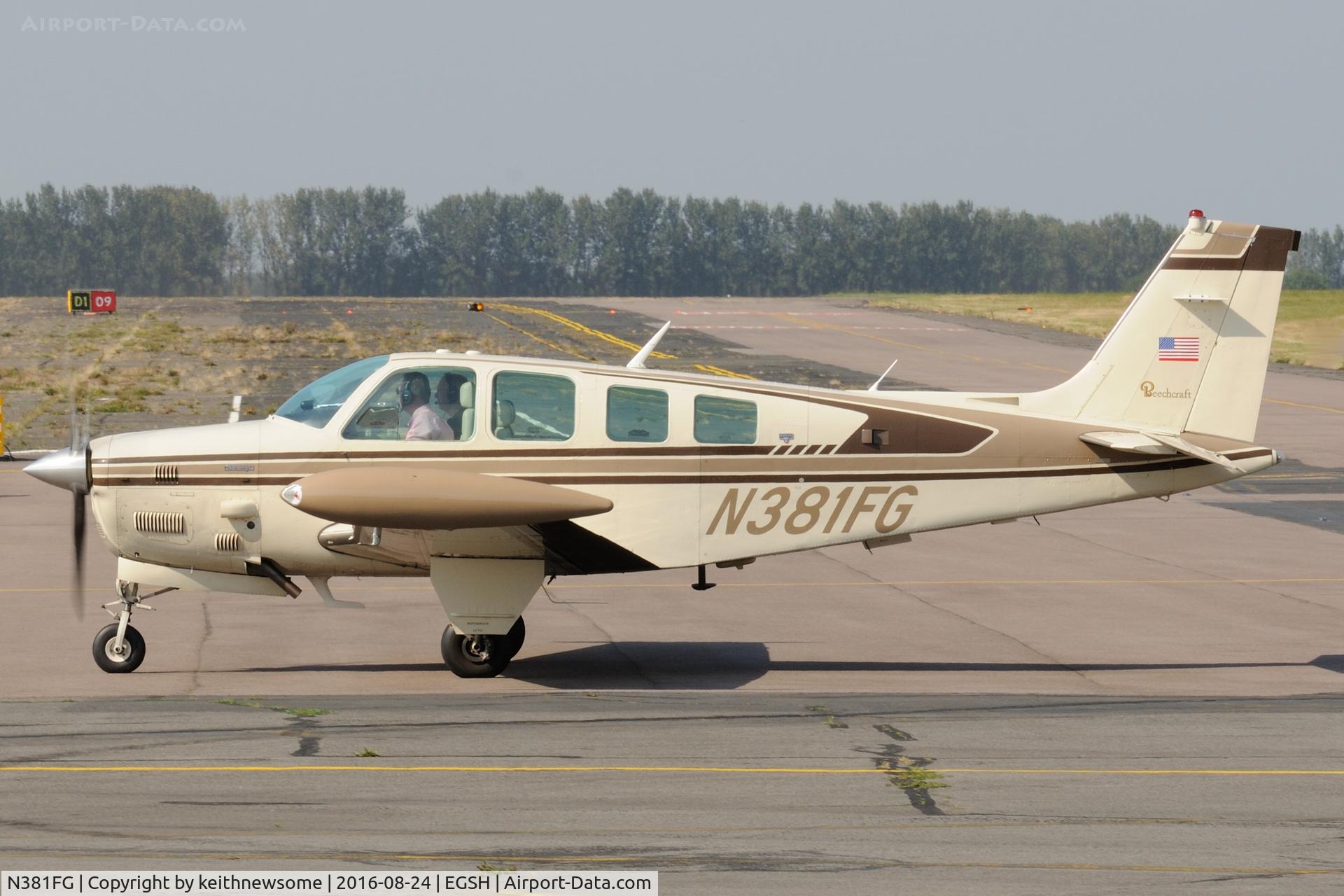 N381FG, Beechcraft A36TC Bonanza C/N EA-249, Return Visitor.