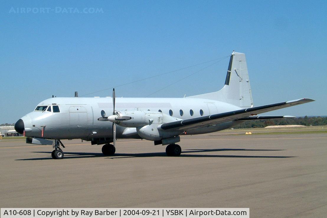 A10-608, 1969 Hawker Siddeley HS 748 C/N 1608, Avro 748 2A/228 [1608] (Royal Australian Air Force) Sydney-Bankstown~VH 21/09/2004
