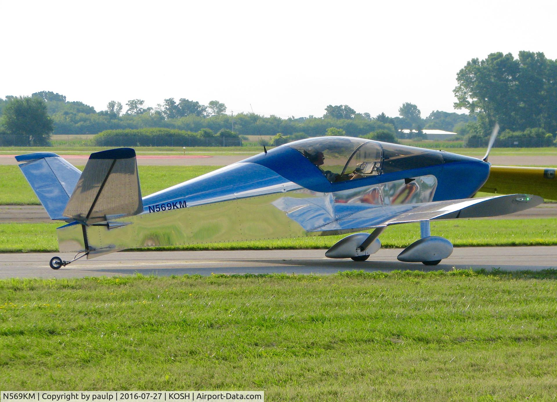 N569KM, Sonex Waiex C/N W0056, At AirVenture 2016.