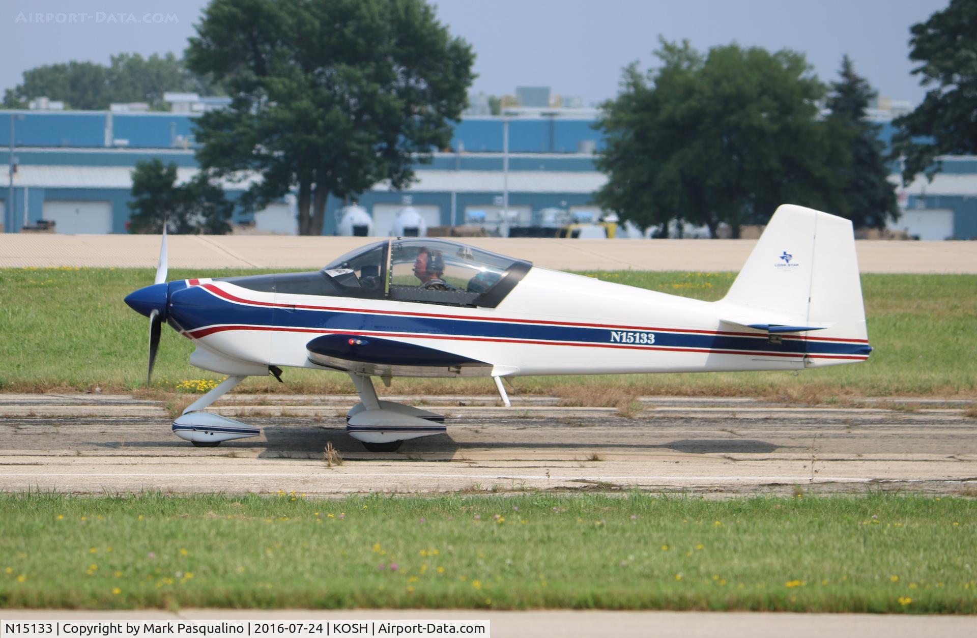 N15133, 1997 Vans RV-6A C/N 21800, Vans RV-6A