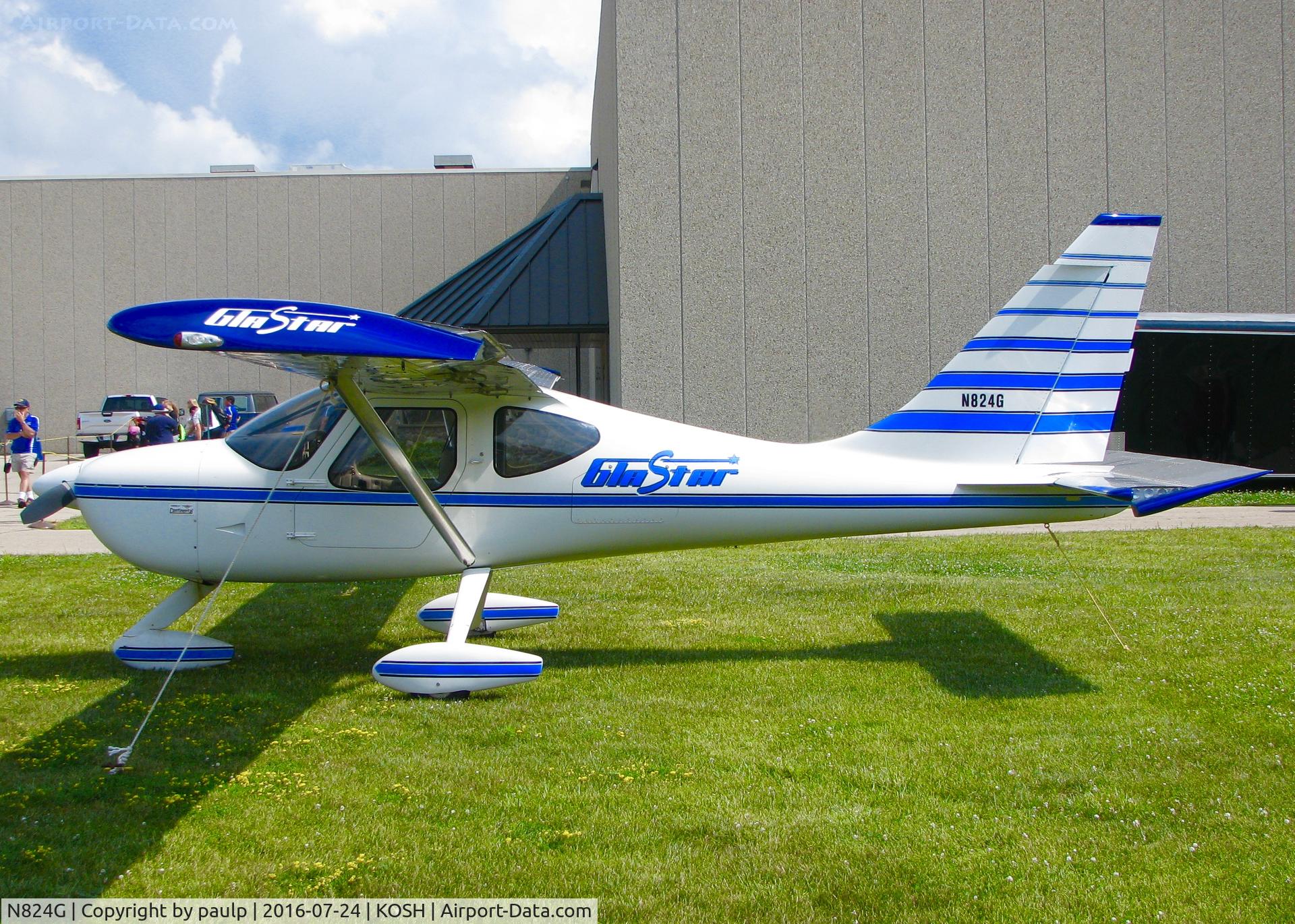 N824G, 1994 Arlington Aircraft Development SH-4 C/N 01-P, At AirVenture 2016.