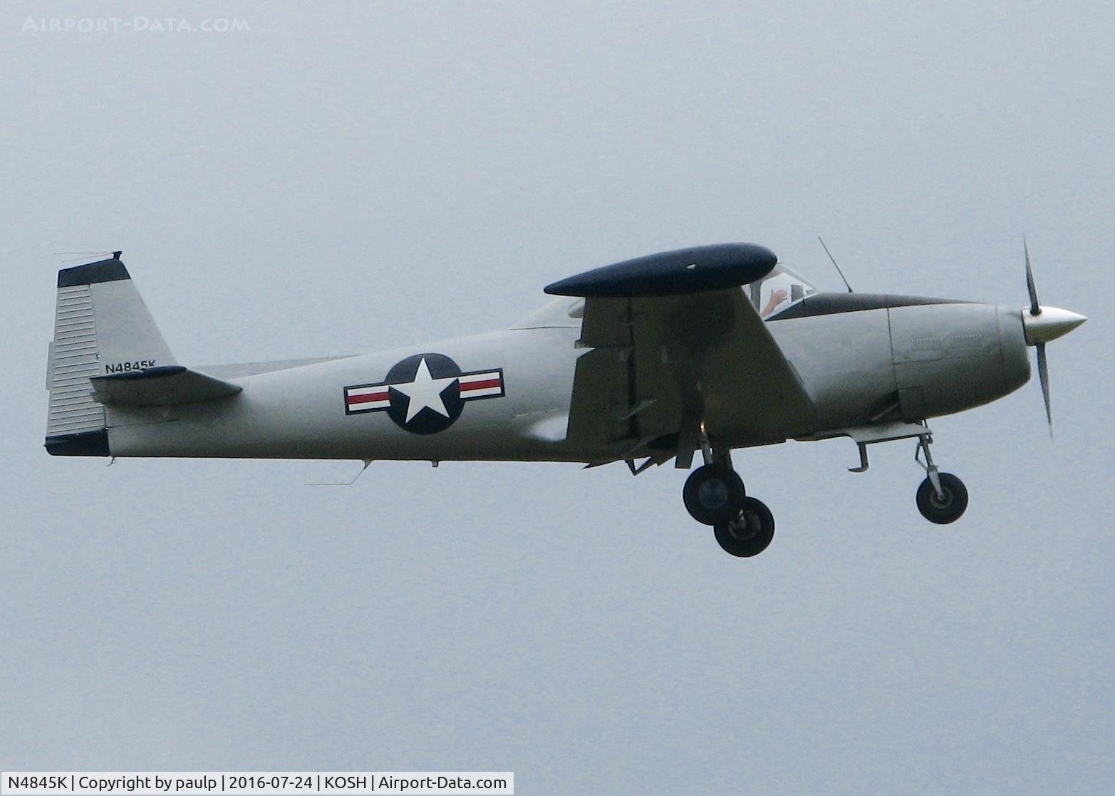 N4845K, 1949 Ryan Navion A C/N NAV-4-1845, At AirVenture 2016.