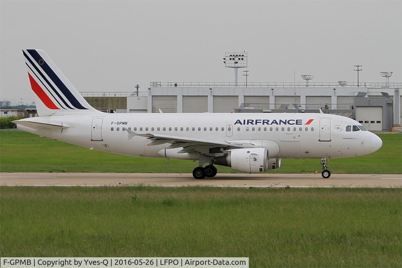 F-GPMB, 1996 Airbus A319-113 C/N 600, Airbus A319-113, Take off run rwy 08, Paris-Orly airport (LFPO-ORY)