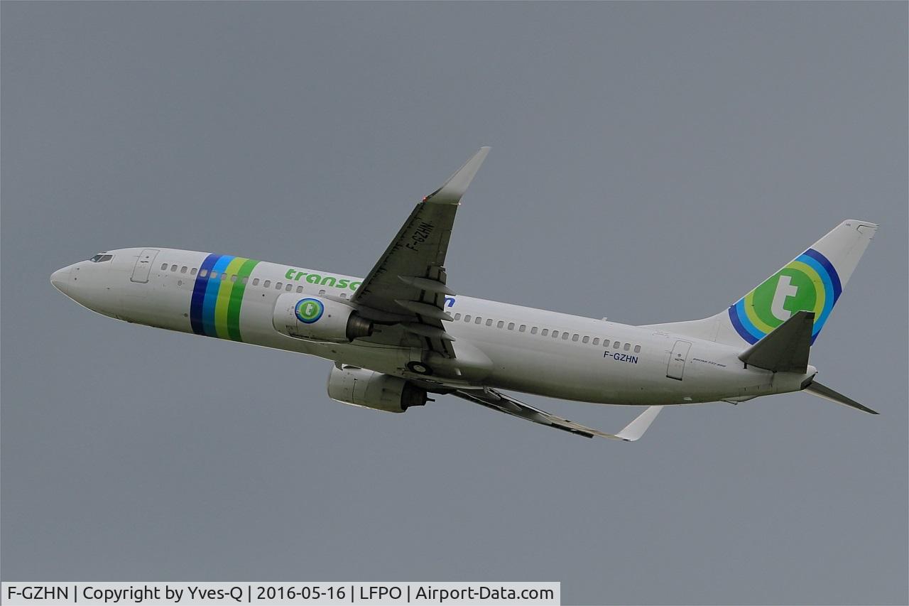 F-GZHN, 1999 Boeing 737-85H C/N 29445, Boeing 737-85H, Take off rwy 24, Paris-Orly airport (LFPO-ORY)