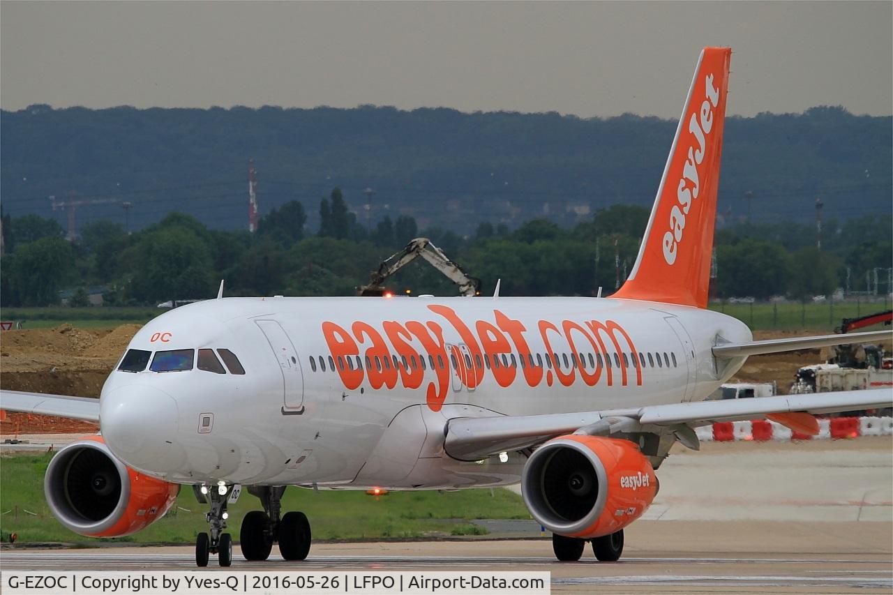 G-EZOC, 2015 Airbus A320-214 C/N 6485, Airbus A320-214, Lining up prior take off rwy 08, Paris-Orly airport (LFPO-ORY)