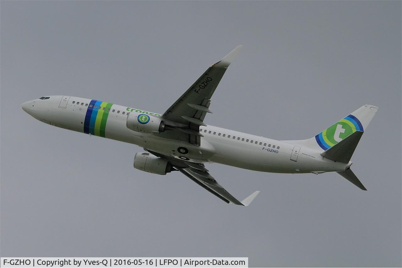 F-GZHO, 2015 Boeing 737-8K2 C/N 43880, Boeing 737-8K2, Take off rwy 24, Paris-Orly airport (LFPO-ORY)