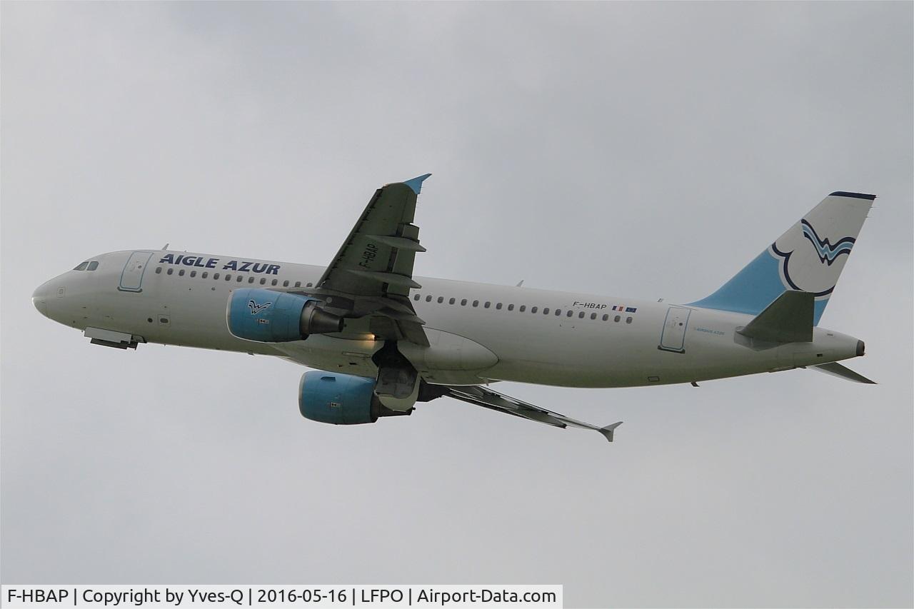 F-HBAP, 2011 Airbus A320-214 C/N 4675, Airbus A320-214, Take off rwy 24, Paris-Orly airport (LFPO-ORY)