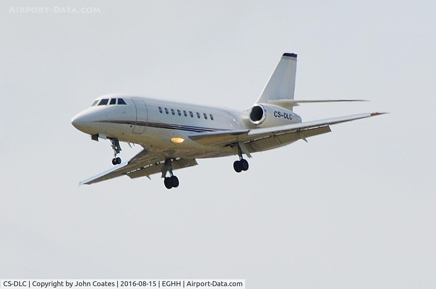 CS-DLC, 2006 Dassault Falcon 2000EX C/N 98, Arriving 08 off airport