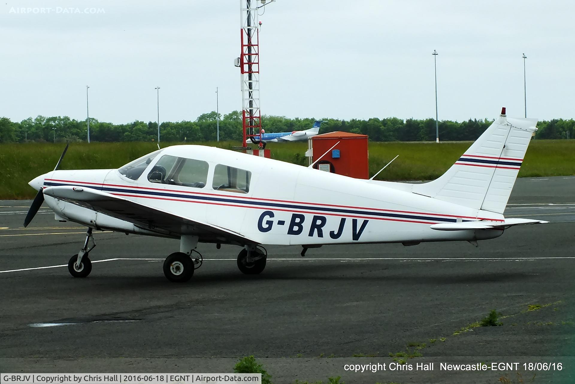 G-BRJV, 1988 Piper PA-28-161 Cadet C/N 28-41167, at Newcastle