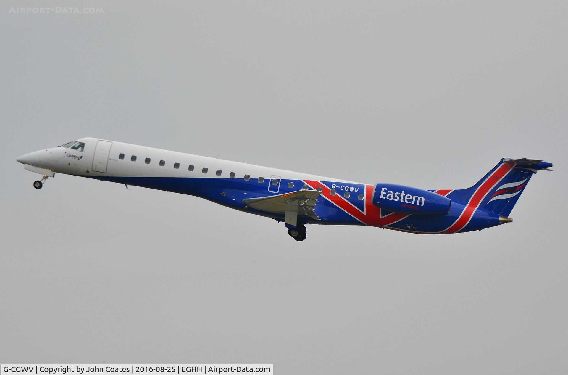 G-CGWV, 2000 Embraer ERJ-145MP (EMB-145MP) C/N 145362, Repositioning after ferrying AFCB yesterday