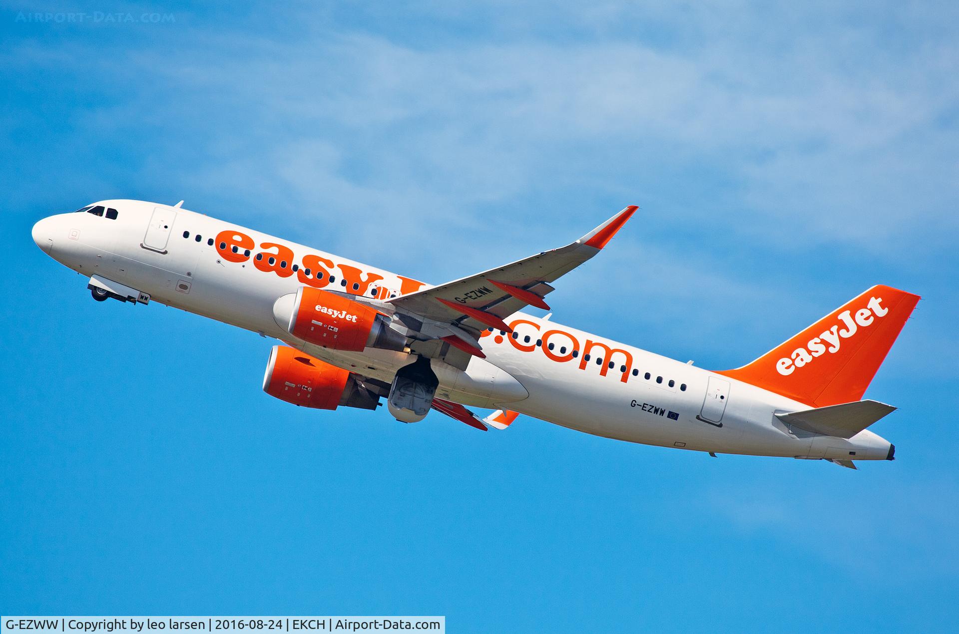 G-EZWW, 2014 Airbus A320-214 C/N 6188, Copenhagen 24.8.16