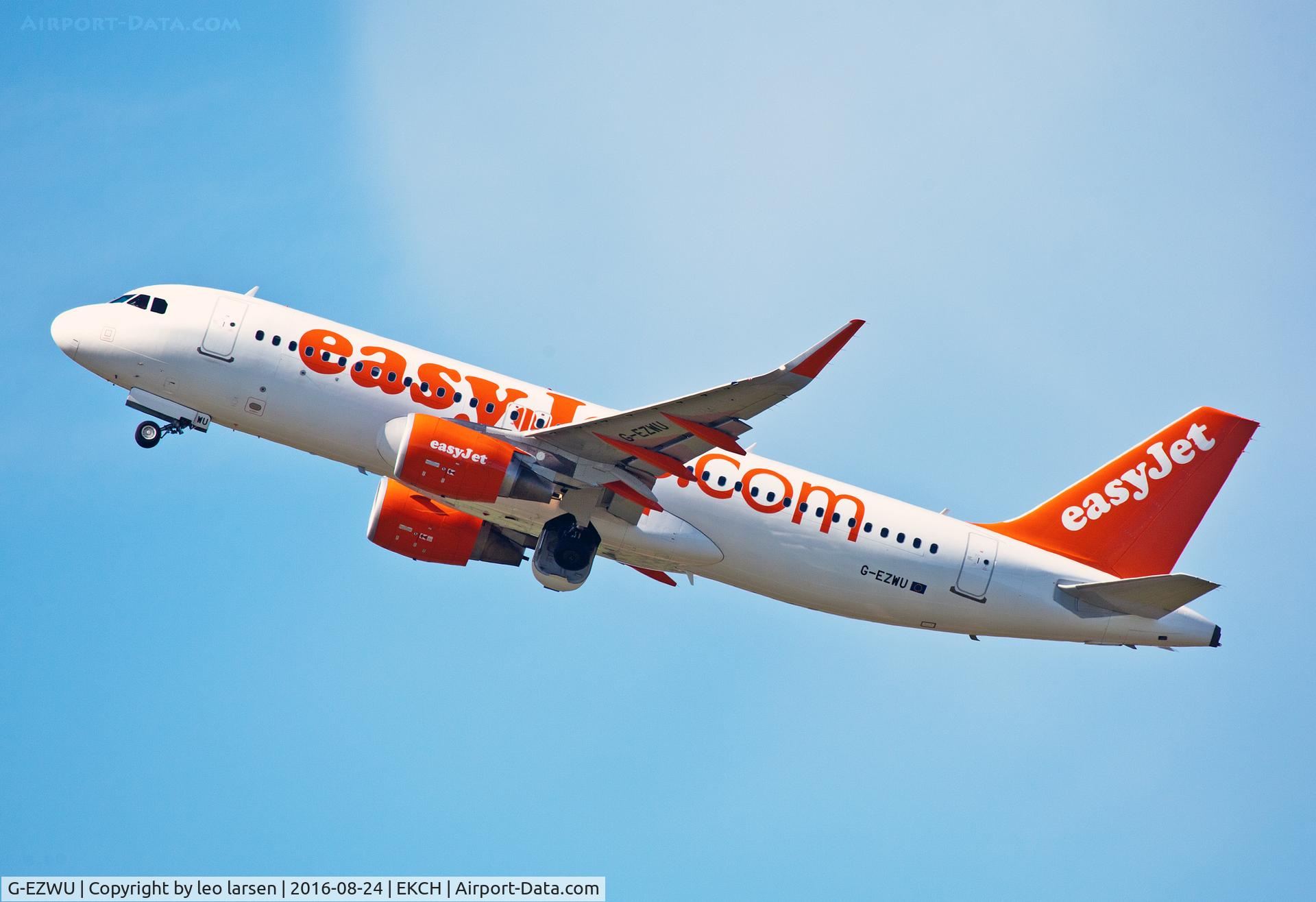 G-EZWU, 2014 Airbus A320-214 C/N 6095, Copenhagen 24.8.16