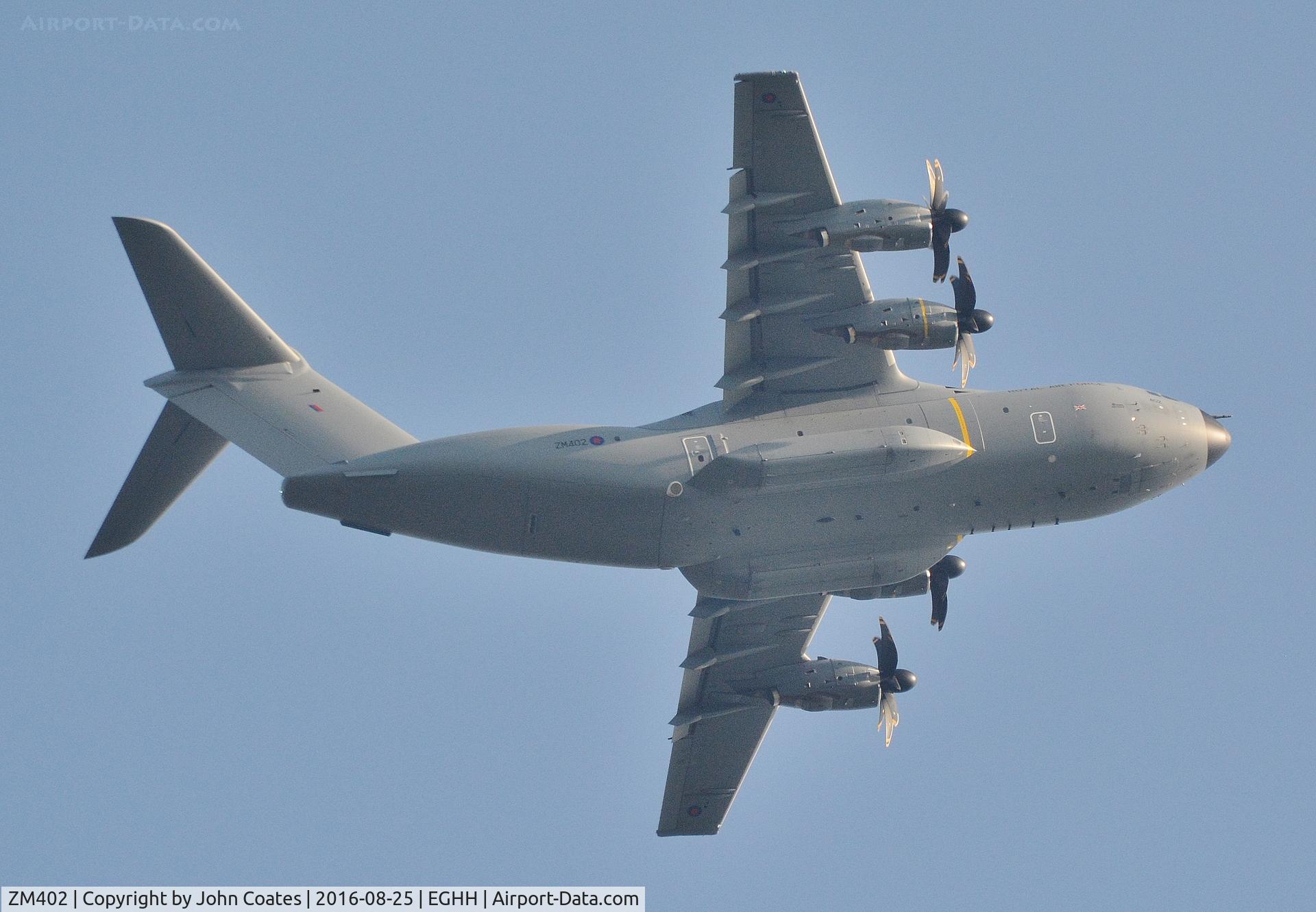 ZM402, 2014 Airbus A400M Atlas C.1 C/N 017, Going around during training