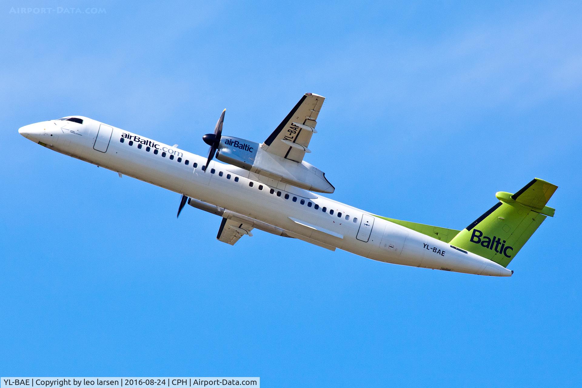 YL-BAE, 2009 Bombardier DHC-8-402 Dash 8 C/N 4289, Copenhagen 24.8.16