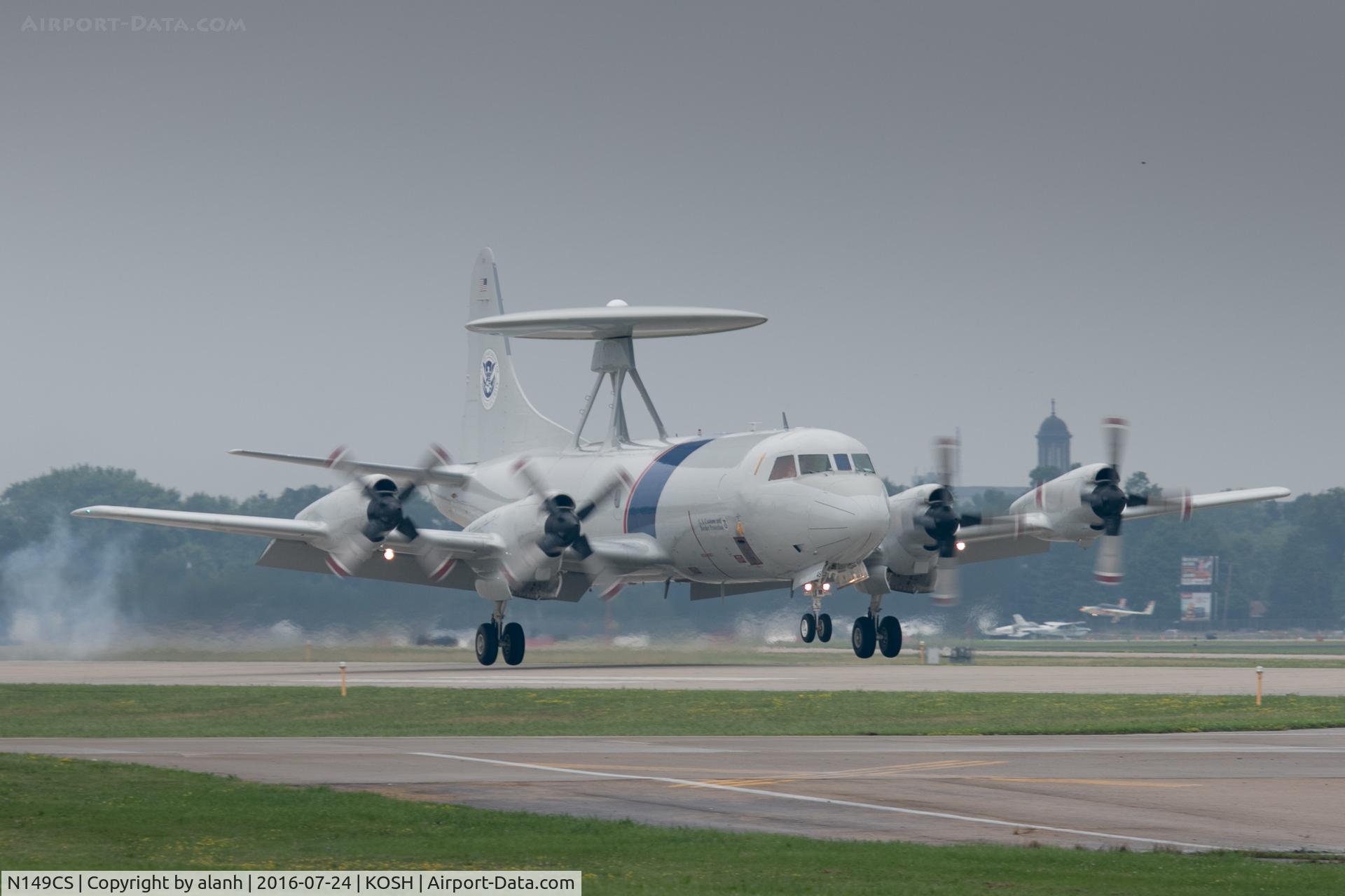 N149CS, 1968 Lockheed P-3B-HW Orion C/N 185-5262, Arriving...