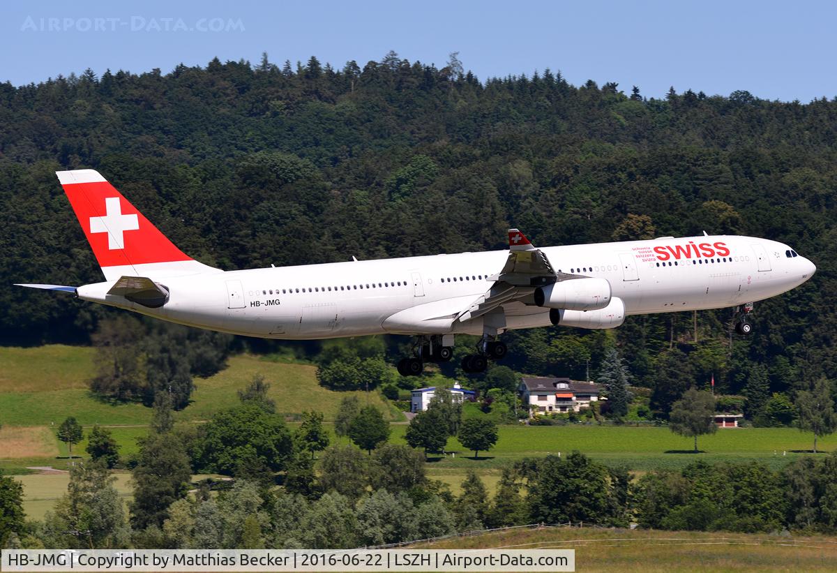 HB-JMG, 2003 Airbus A340-313 C/N 562, HB-JMG