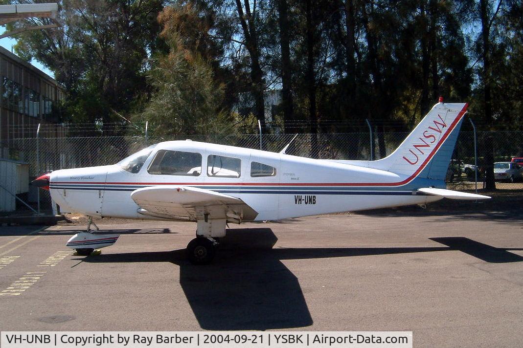 VH-UNB, 1978 Piper PA-28-161 C/N 28-7816299, Piper PA-28-161 Warrior II [28-7816299] (University of New South Wales) Sydney-Bankstown~VH 21/09/2004