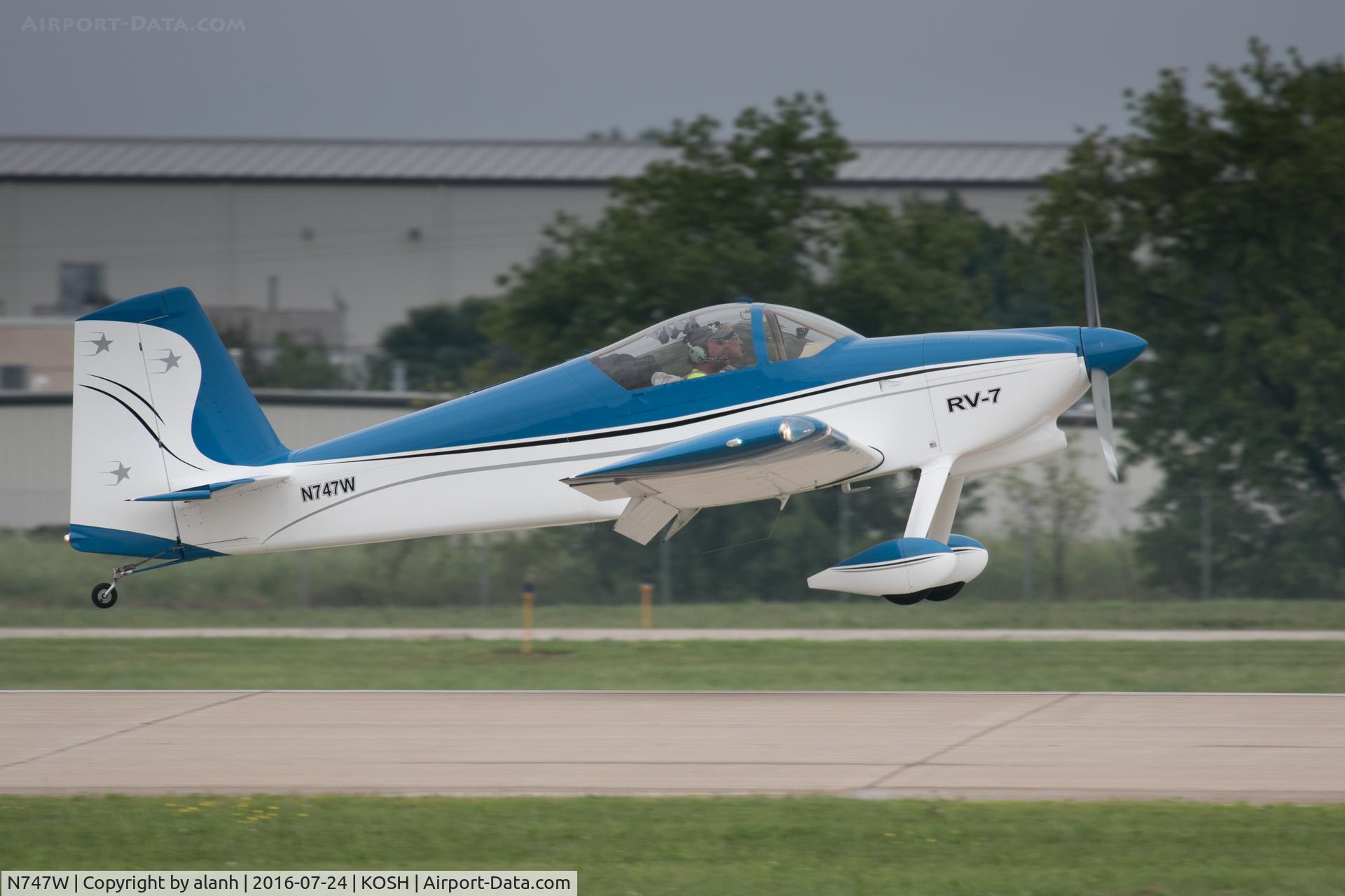 N747W, 2014 Vans RV-7 C/N 73117, Finals
