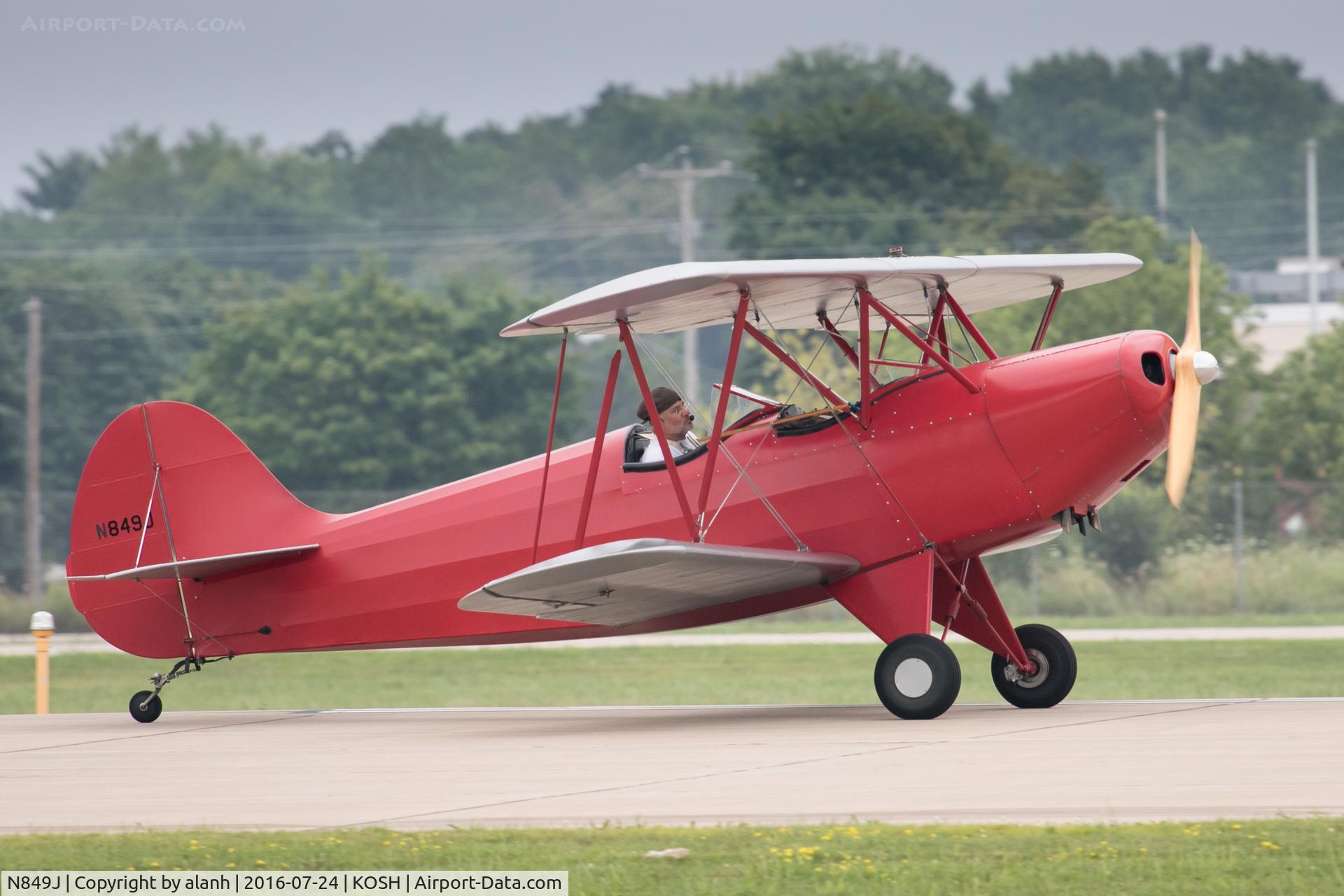 N849J, 2008 Hatz CB-1 C/N 247, Rolling out after arrival