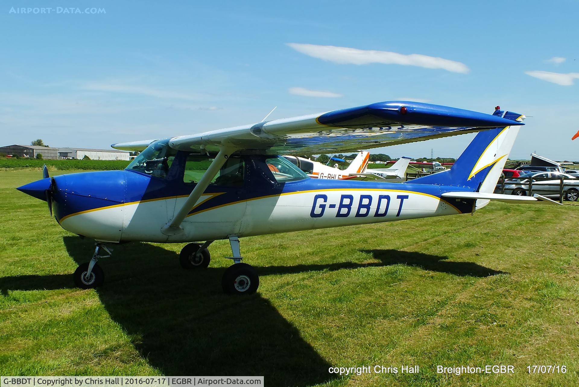 G-BBDT, 1968 Cessna 150H C/N 150-68839, at Breighton's Summer Fly-in