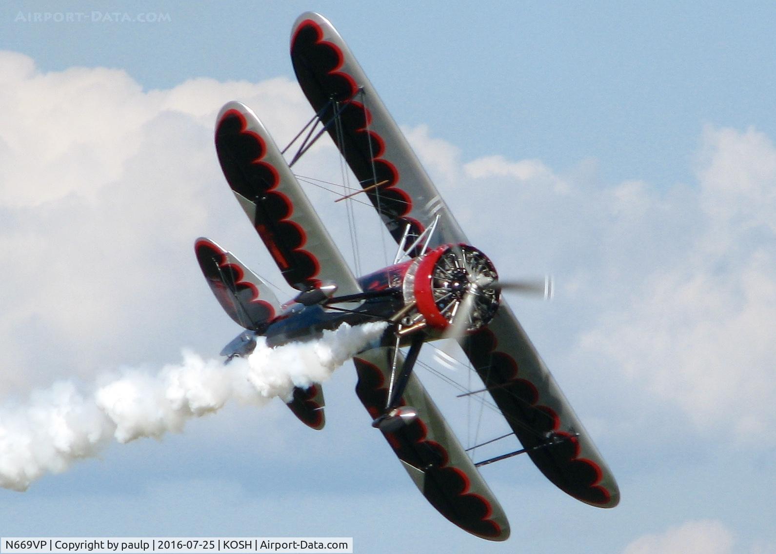N669VP, 2012 Franklin Demon 1 C/N 001, At AirVenture 2016.