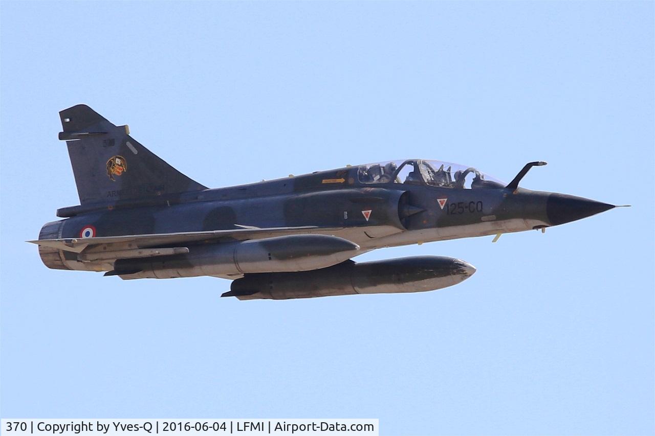 370, Dassault Mirage 2000N C/N 374, Dassault Mirage 2000N, On display, Istres-Le Tubé Air Base 125 (LFMI-QIE) open day 2016