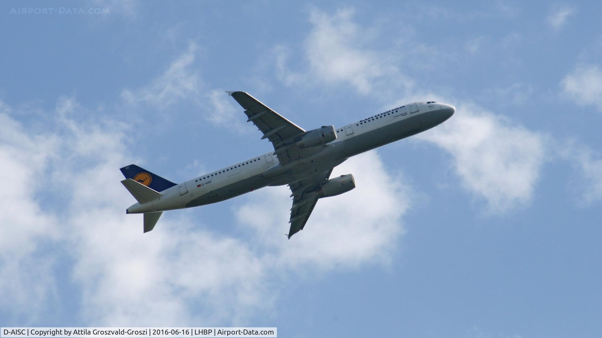 D-AISC, 1999 Airbus A321-231 C/N 1161, Budapest Airport, Hungary - Take-off