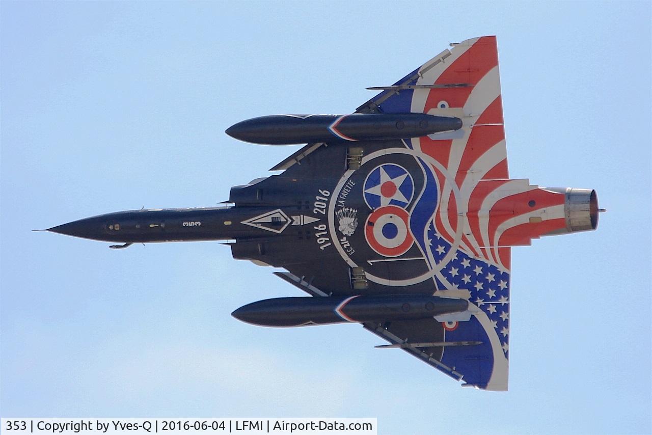 353, Dassault Mirage 2000N C/N 315, Dassault Mirage 2000N (125-AM), Ramex Delta Tactical display, Istres-Le Tubé Air Base 125 (LFMI-QIE) open day 2016