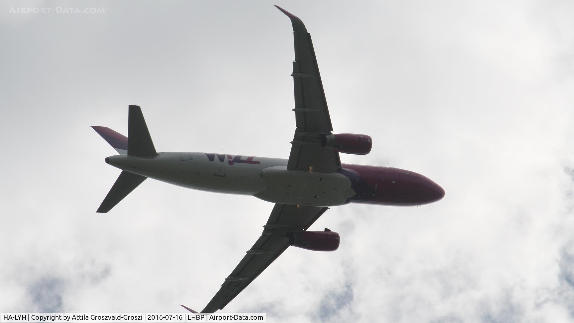 HA-LYH, 2014 Airbus A320-232 C/N 6235, Budapest Airport, Hungary - Take-off