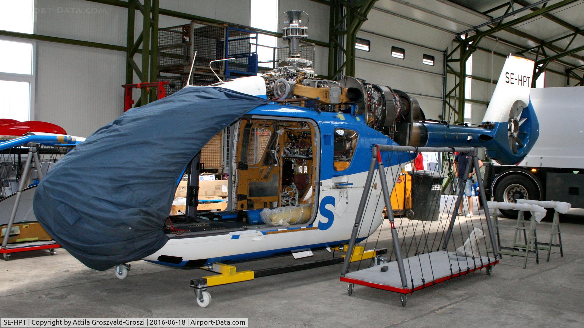 SE-HPT, 2001 Eurocopter EC-135P-2+ C/N 0207, Vasvár, Hungary - Helicopter Base Repair