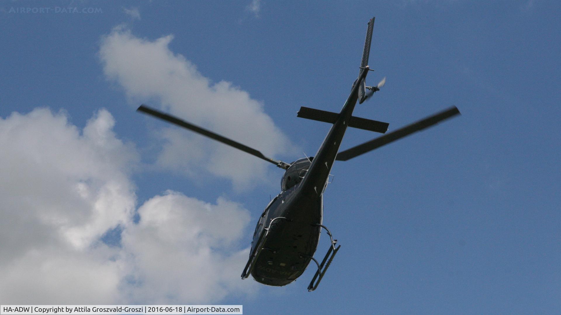 HA-ADW, 1982 Aerospatiale AS-355F-1 Ecureuil 2 C/N 5252, Vasvár, Hungary - Helicopter Base Repair - Overhaul after test flight